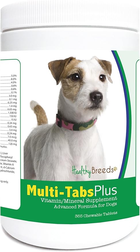 Healthy Breeds Parson Russell Terrier Multi-Tabs Plus Chewable Tablets 365 Count