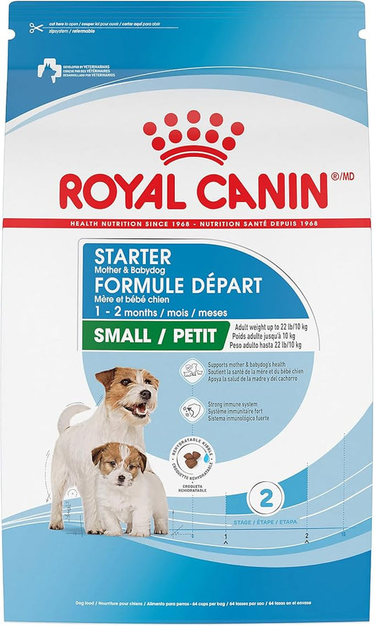 Royal Canin Size Health Nutrition Small Starter Mother & Babydog Dry Dog Food, 2.5 lb Bag
