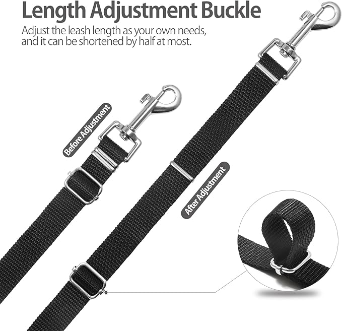 Long Lead Leash for Dog Outside Training 30ft Adjustable Obedience Recall Dog Training Leash for Large Medium Small Dogs with Storage Pouch