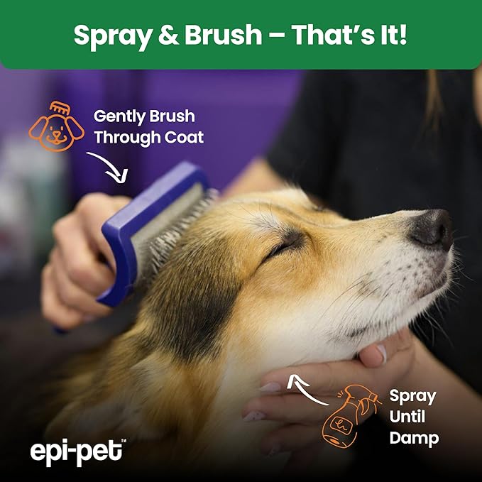 Epi-Pet Unscented Skin Enrichment Spray for Pets, 16-Ounce (90558)