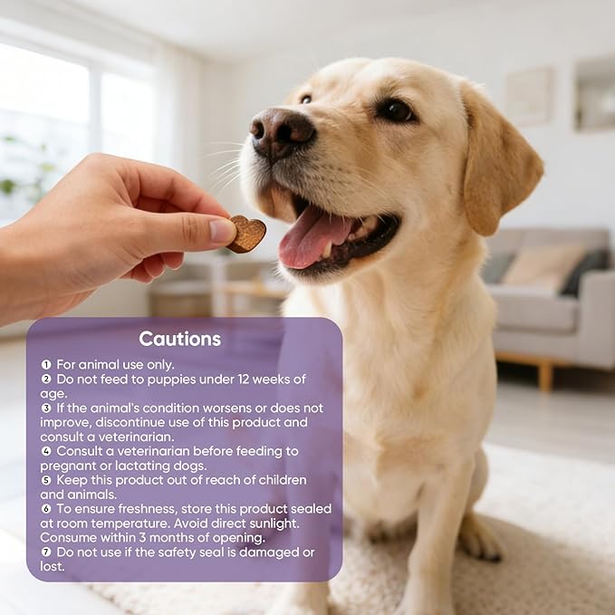 Calming Chews for Dogs 200pc Dog Calming Treat and Bites with Melatonin - Anxiety and Stress Relief Treats for Dogs Puppy Sleep Aid Calm Dog with Noise,Thunder,Barking,Separation,Chewing