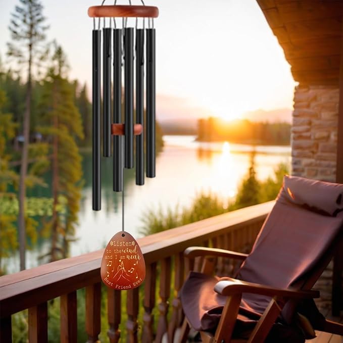 Personalized Dog Memorial Gifts for Loss of Dog, Custom Pet Memorial Wind Chime, Pets Loss Passing Away Remembrance Bereavement Gift, Custom Sympathy Gifts of Pet