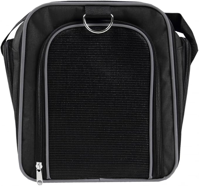 Wouapy Camping Dog Carrier Bag for Adventure, Black