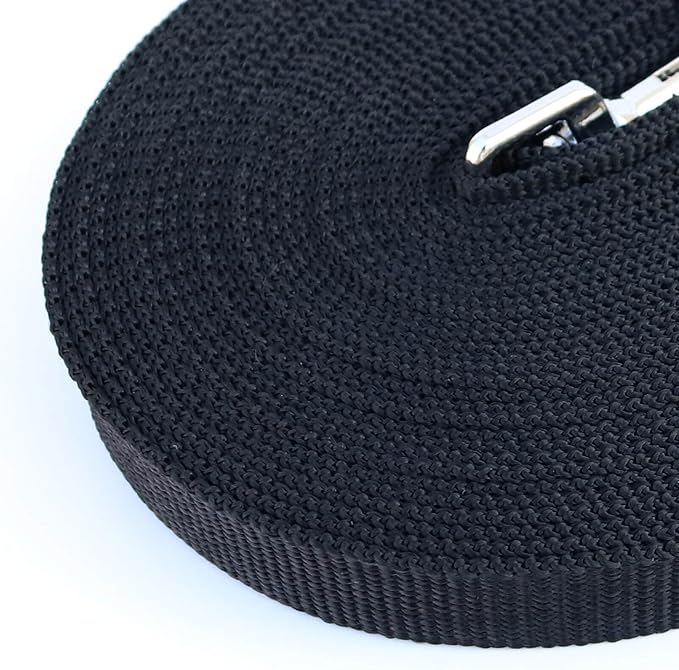 Dog Leash Puppy Obedience Recall Training Agility Lead 15ft, Great for Play, Camping, or Backyard