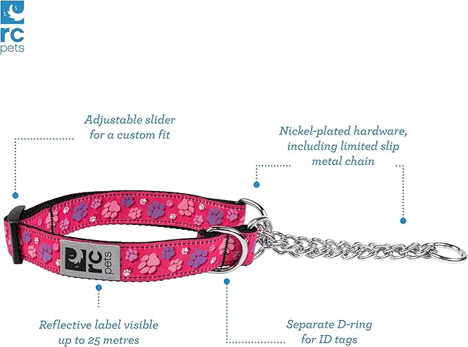 Training Collar | Fresh Tracks Pink, Large