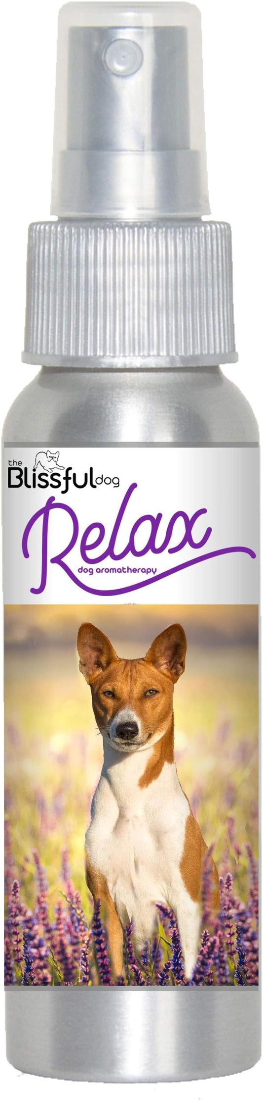 The Blissful Dog All Natural Basenji Relax Dog Aromatherapy Spray