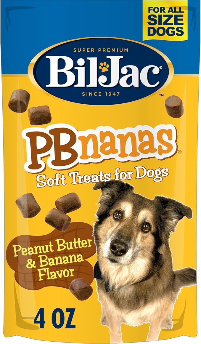 Bil-Jac PB-Nanas Dog Treats 4oz