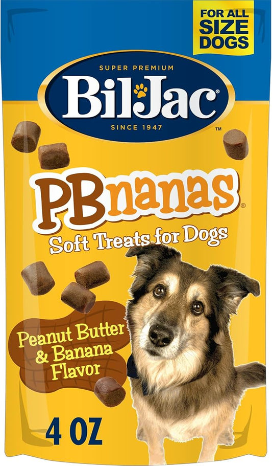 Bil-Jac PB-Nanas Dog Treats 4oz