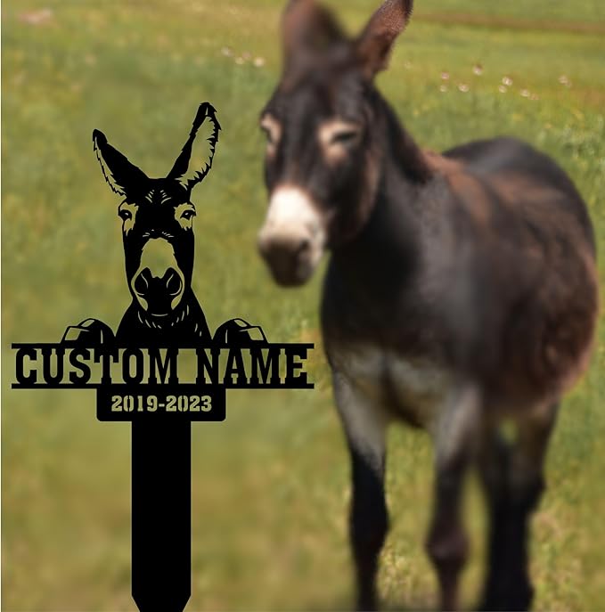 Personalized Pet Memorial Grave Marker, Pet Sympathy and Remembrance Metal Stake, Durable Weatherproof for Outdoor Decor, Pet Loss Memorial Gift, 8-24in