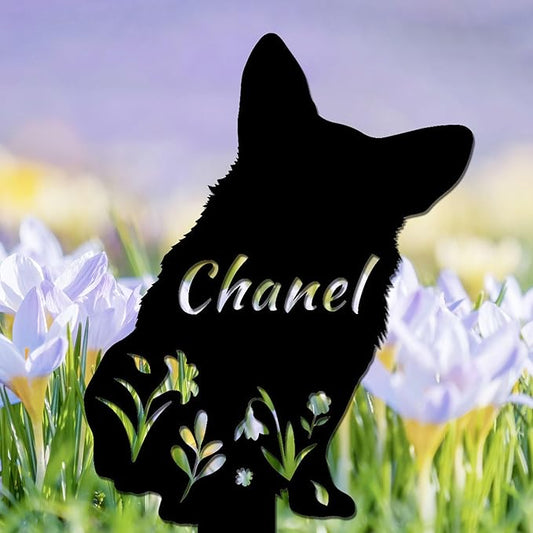 Personalized Dog Memorial Stake, Dog Grave Marker, in Memorial of Dog, Dog Loss Gift, Dog Name Sign Pet Sympathy Gift