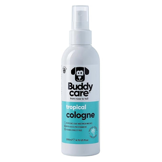 Dog Cologne - Tropical - 200ml - Refreshing and Tropical Scented Dog Cologne - Refreshes Between Dog Washes