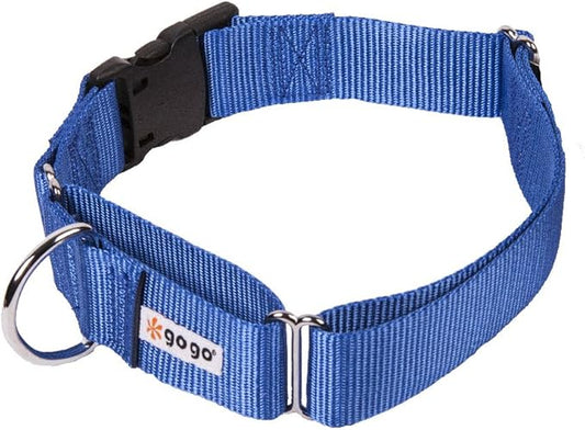 GOGO Pet Products Martingale Gentle Training Collar, X-Large, Blue