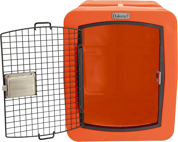 dakota283 Medium Kennel -Frame Door- Orange