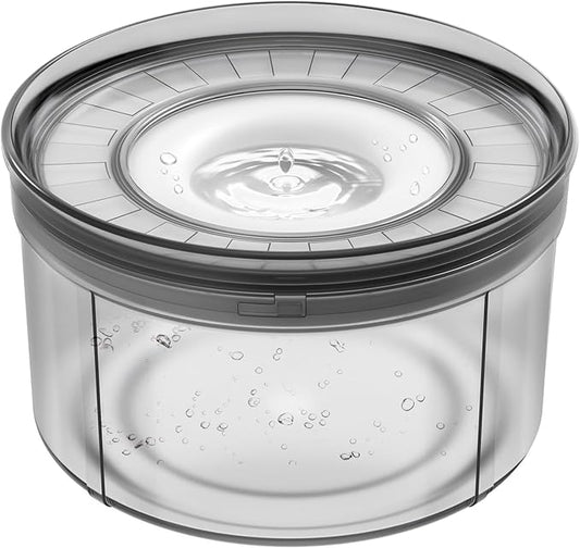 1Gallon No Spill Dog Water Bowl-3.8L Large Capacity, BPA-Free, Anti-Splash & Anti-Digging Design with Non-Slip Base, for Messy Drinkers