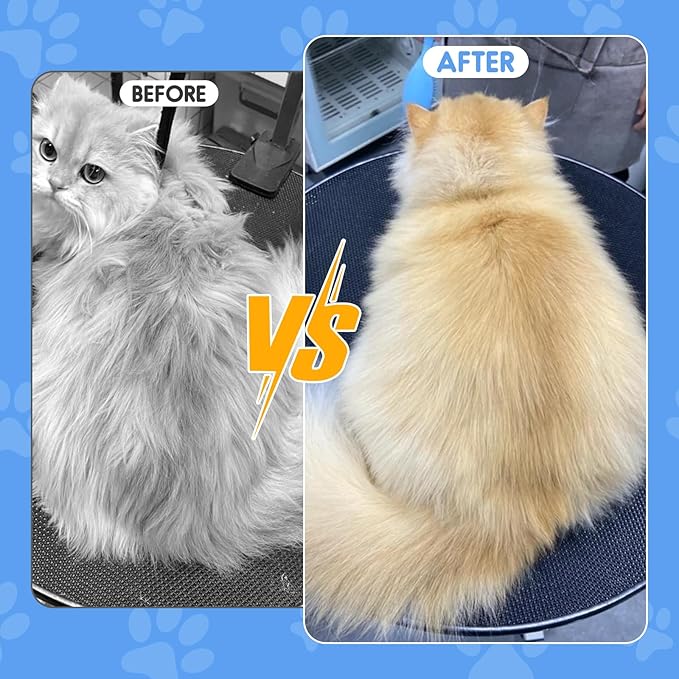 2Pcs Flea Comb for Dogs Cats, Upgrade Multifunctional Pet Comb Pet Hair Removal Flea Comb, Fine Tooth Stainless Cleaning Massage Brush for Dog Cat (Blue)