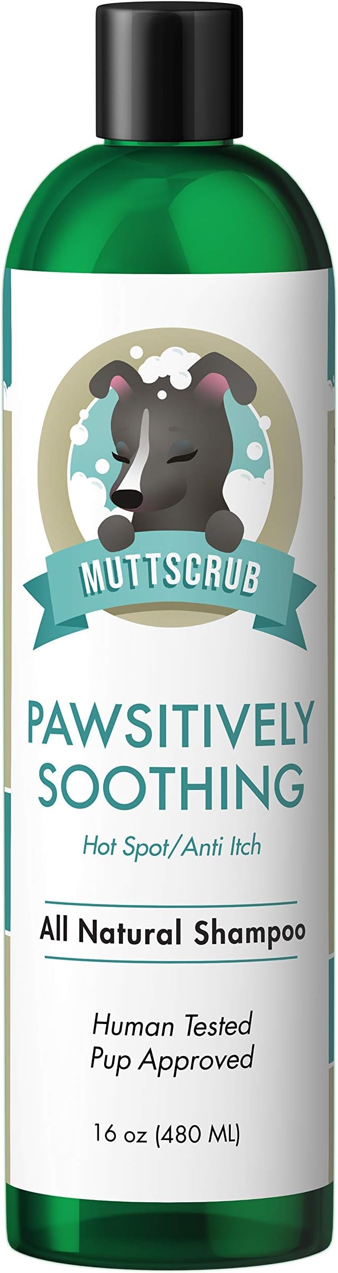 MuttScrub Pawsitively Soothing Bundle: (1) Dog Anti Itch Shampoo, (1) Natural Deodorant Spray, and (1) Healing Antibacterial Lotion for Dry Itchy Skin, Paws, Hot Spots, Dermatitis