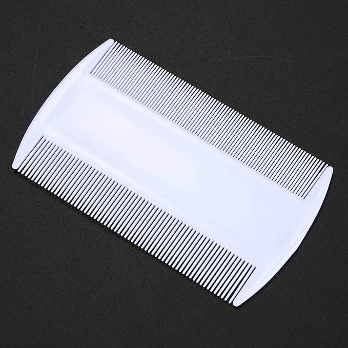4pcs Lice Combs, Double Sided Pet Combs, Cat Dog Pet Grooming Fine Tooth Hair Combs