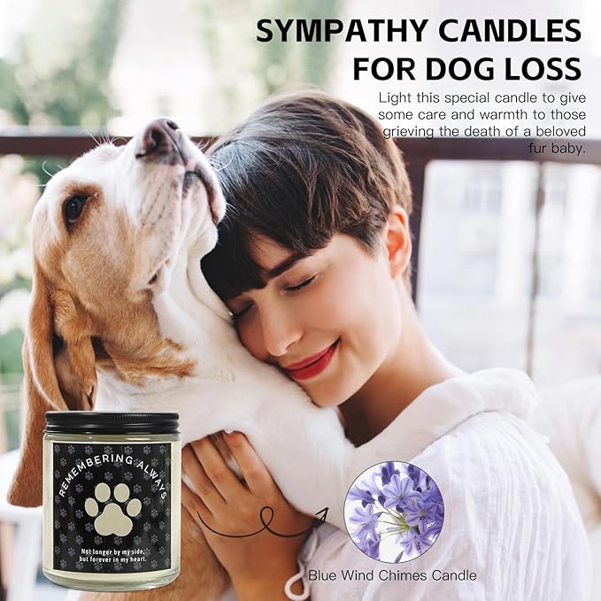 Loss of Dog Pet Sympathy Gift, Pet Memorial Gifts for Dogs, Loss of A Dog Sympathy Gift Baskets, Dog Passing Away Gifts, Loss of Pet Gift Box for Dogs Lovers Friends Family