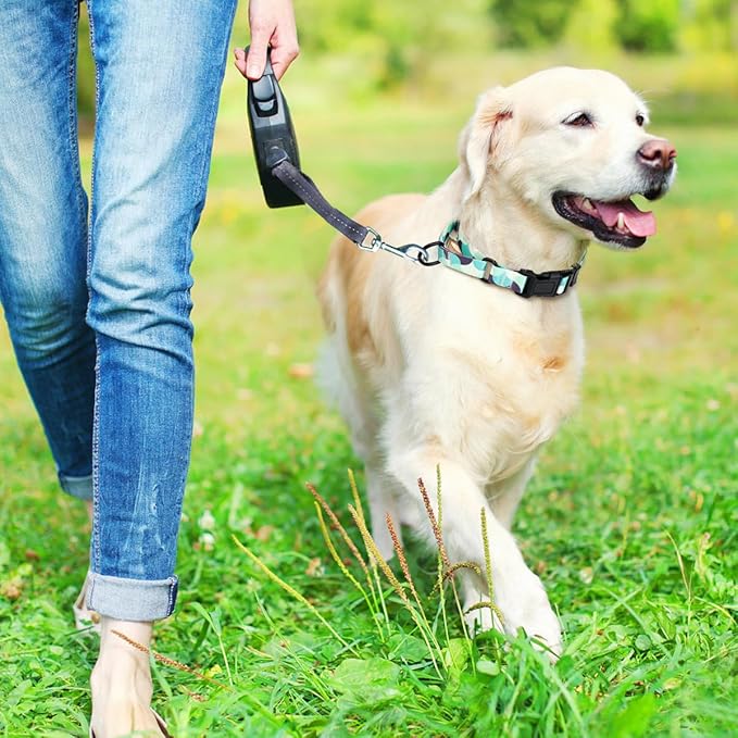 Martingale Dog Collars,Adjustable Soft Nylon Quick Release Buckle,No Pull Training Collar for Large Medium Small Dogs