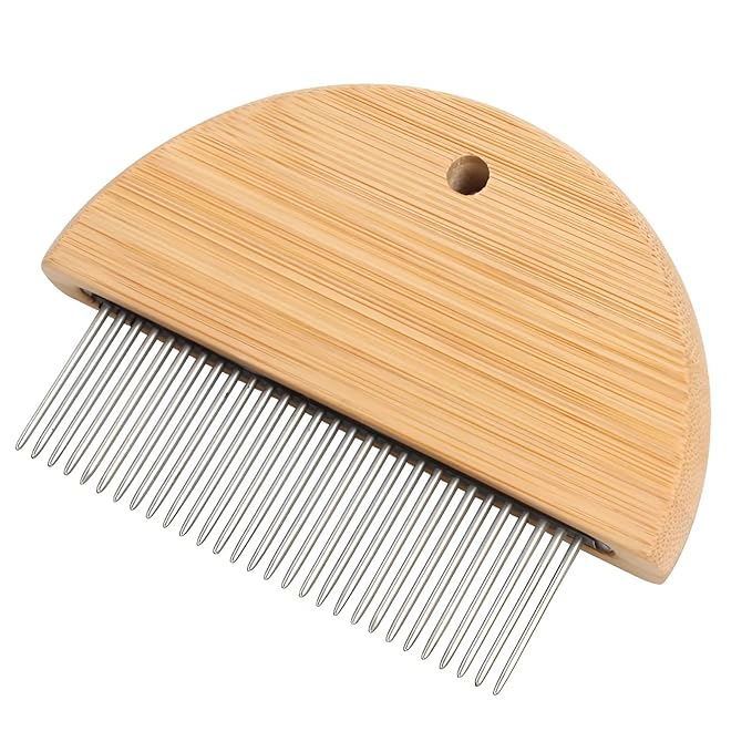 Detailer Comb For Removing Tear Stains Dog Tear Stain Remover For Small Dogs Dog Eye Comb Flea And Tick Prevention For Dogs Pet Hair Removal Tool Pet Facial Cleansing
