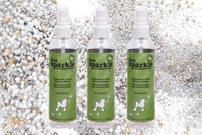 Showseason® Just Sparkle Spray 8.5 oz. | Fragrance and Paraben Free | Biodegradable and Non-Toxic | Made in The USA