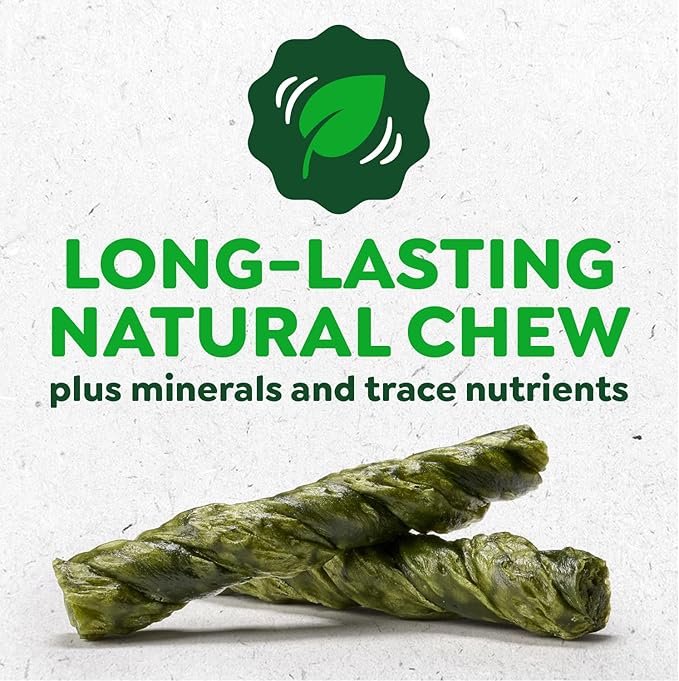 Greenies Occupy Twists Natural Dog Treats Large Breed Size Dog Chews Long Lasting Chicken Flavor, 17.1 oz. Pack, 8 Count