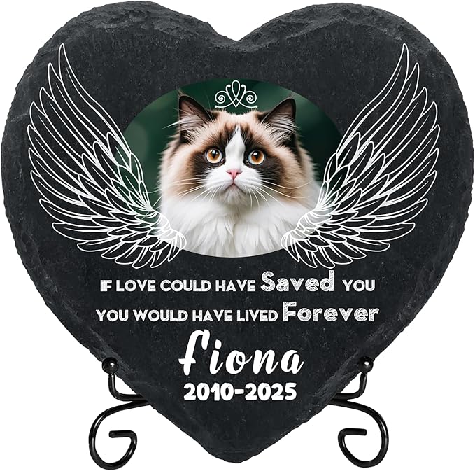 Personalized Dog Memorial Gifts for Loss of Dog, Custom Photo Pet Momorial Stone for Dogs, Cat Memorial Sympathy Gift, Dog Passing Away Gifts, Sympathy Gift for Pet Lovers (Style 8)