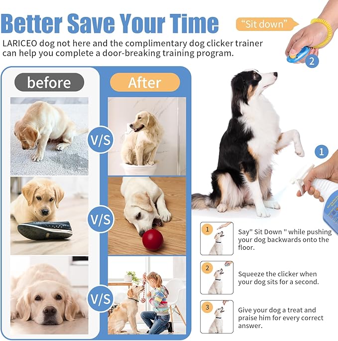 32 Oz Non-Toxic Solution to Keep Dogs from Marking Indoors, Dog-Friendly Spray to Curb Indoor Marking and Maintain a Clean Home