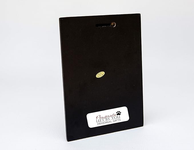 Pawprints Left By You Pet Memorial Plaque - Remembrance Offering For Grieving Pet Owner