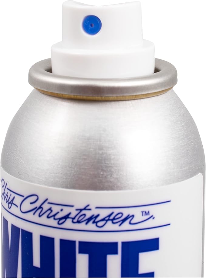 Chris Christensen White Ice Spray, Dog Cosmetics, Groom Like a Professional, Natural Look, Easy to Apply and Blend, Made in The USA, 3oz