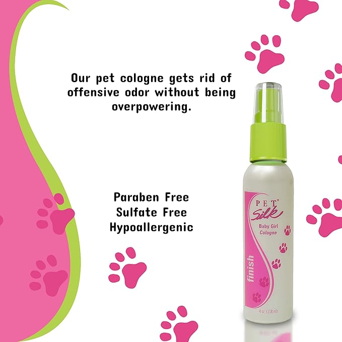 Pet Silk Pet Silk Baby Girl Cologne 4 Oz, 4 Oz