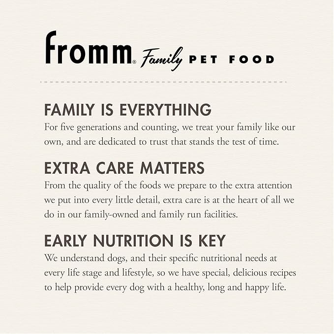 Fromm Large Breed Puppy Gold Premium Dry Dog Food - Dry Puppy Food for Large Breeds - Chicken Recipe - 15 lb