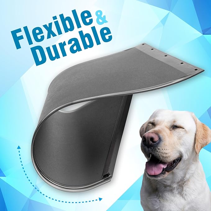 Large Replacement Dog Door Flap Compatible with PetSafe Measures 16 7/8” x 10 1/8” PAC11-11039