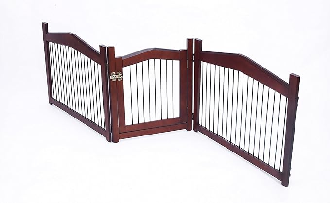 Merry Pet 2-in-1 Configurable Pet Crate and Gate, Medium