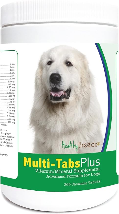Healthy Breeds Great Pyrenees Multi-Tabs Plus Chewable Tablets 365 Count