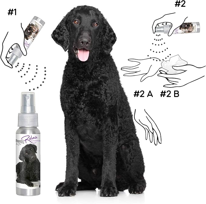 The Blissful Dog All Natural Curly-Coat Retriever Relax Dog Aromatherapy Spray