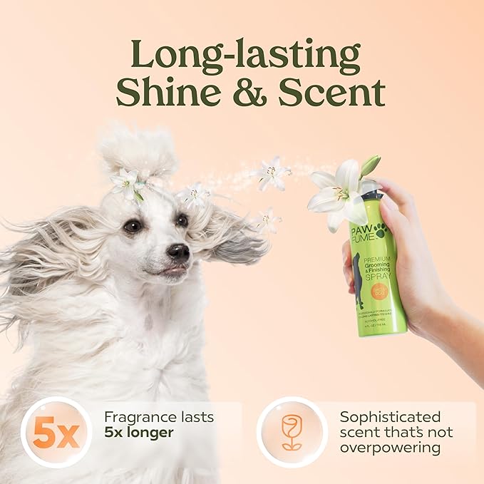 Paw Fume Stain & Odor Eliminator + Grooming Dog Spray