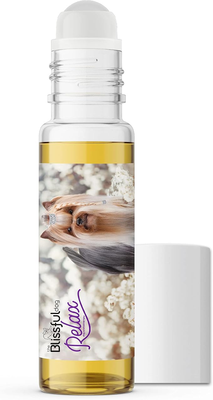 The Blissful Dog Yorkshire Terrier Relax Roll-ON Aromatherapy for Dogs - Anxiety Relief for Dogs