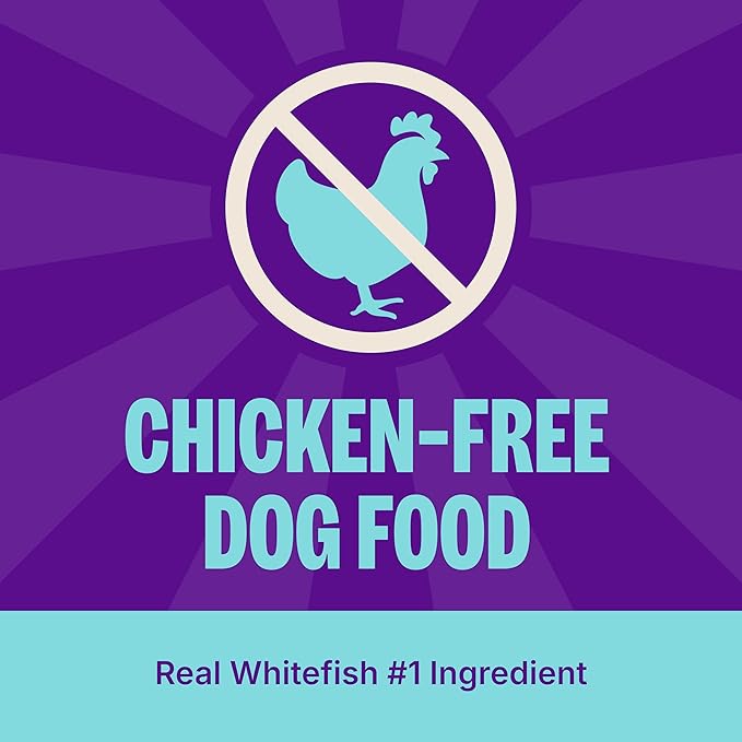 Wellness Complete Health Dry Dog Food, Wholesome Grains, Natural, Whitefish & Sweet Potato, (5-Pound Bag)