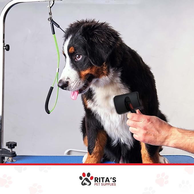 Rita's Pet Supplies Dog and Cat Curved Slicker Brush w/ free Mini Comb