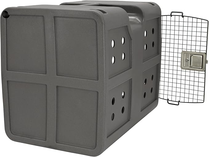 dakota283 Medium Kennel -Frame Door- Dark Granite