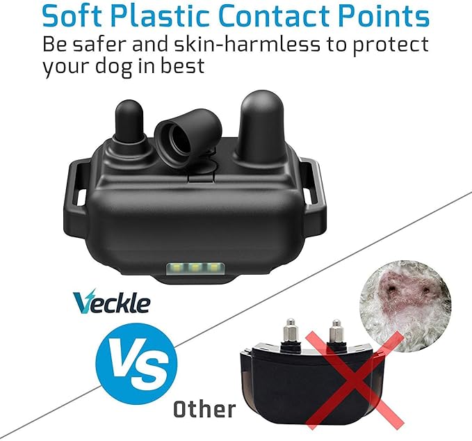 Dog Training Collar with Three Training Modes, Waterproof Training Collar, Long Range up to 2600Ft