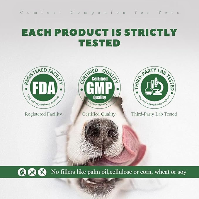 Dog Dental Powder, Dental Powder for Dogs Teeth Cleaning and Breath Fresh, Dog Teeth Cleaning Powder with Natural Plants Ingredients and Postbiotics, 400g