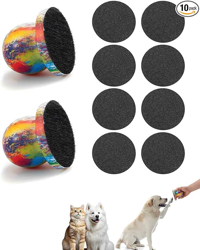 2PCS Dog Nail File, Filer Board for Safe and Easy Nail Care with 8PCS Replaceable Filing Disc