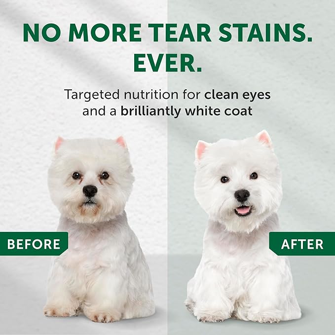 Nature's Protection Grain Free Dry Dog Food for Small Breed - High Protein, Tear Stain Diet for Adult Dogs with Light Fur, Small Bites Kibble (Superior Care - Lamb, 22 lb)