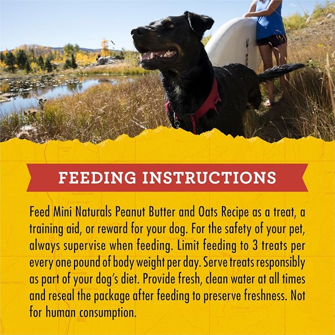 Zuke`s Mini Naturals Dog Treat Peanut Butter 1lb