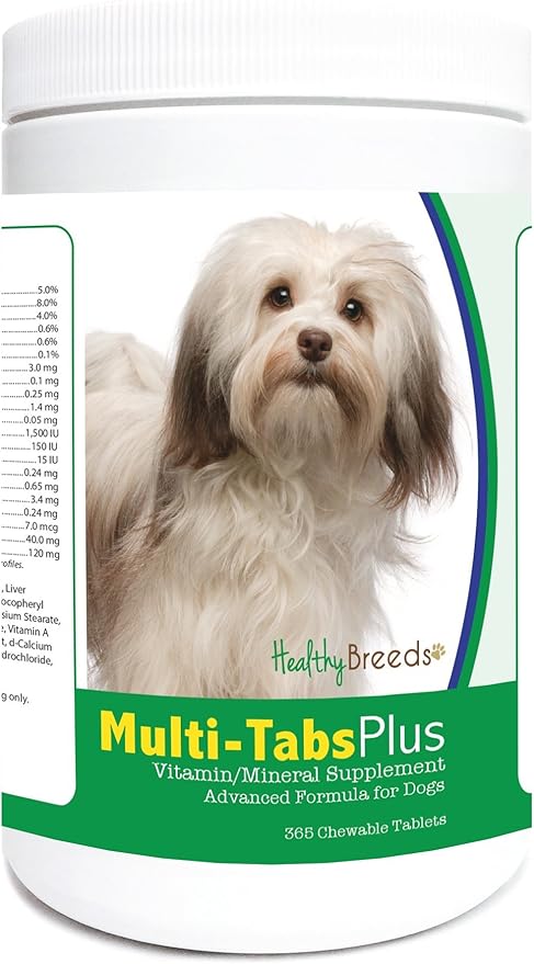 Healthy Breeds Havanese Multi-Tabs Plus Chewable Tablets 365 Count