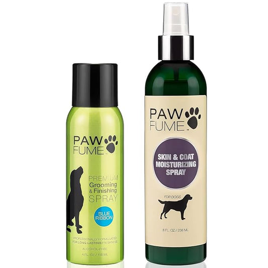 Paw Fume Grooming Dog Spray (Blue Ribbon) + Spray Dog Lotion