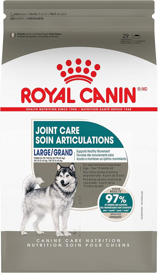 Royal Canin Canine Care Nutrition Large Joint Care Adult Dry Dog Food, 30 lb Bag