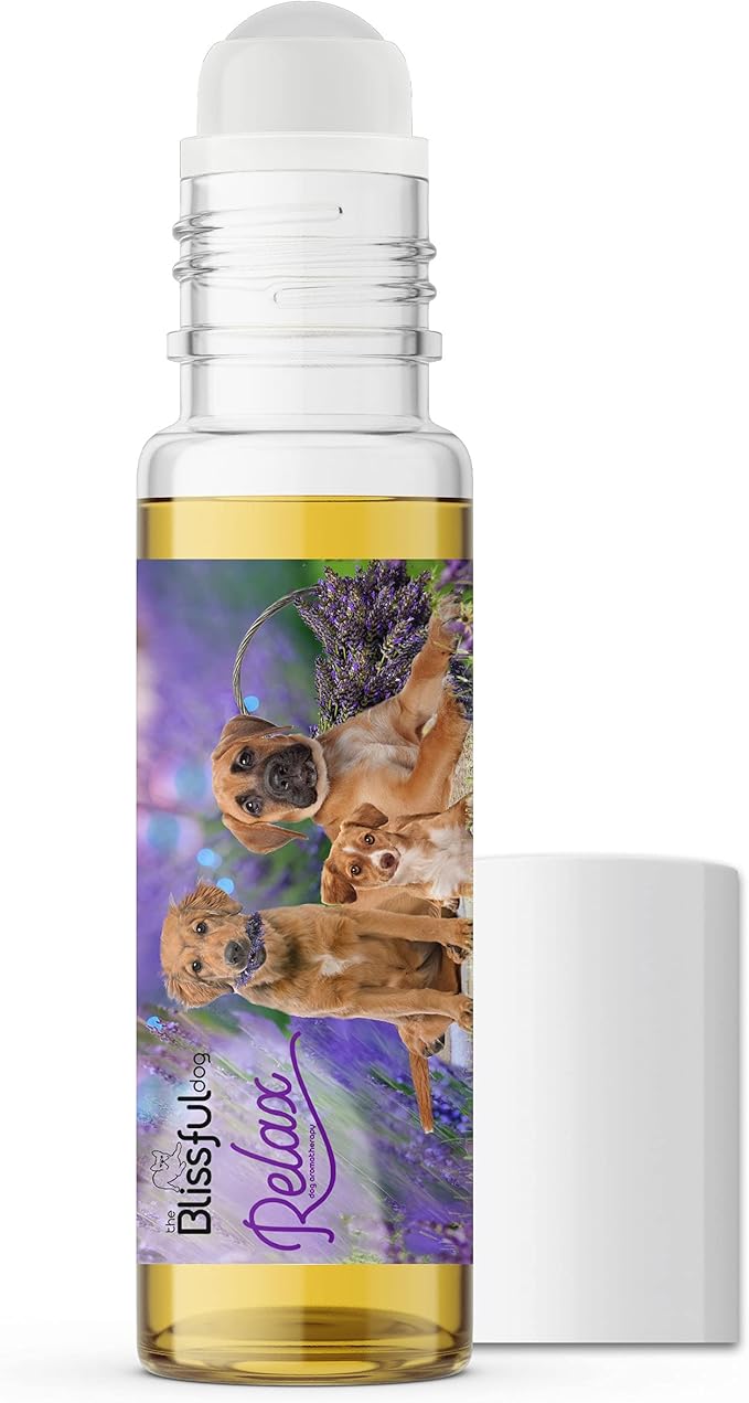 The Blissful Dog Relax Roll-ON Aromatherapy for Dogs - Anxiety Relief for Dogs